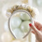 Ginger Ray- Faux Foliage and Pearls 'Mum to Be' Headband Baby Shower Wearable Accessory, Pastel, 1 Count (Pack of 1)