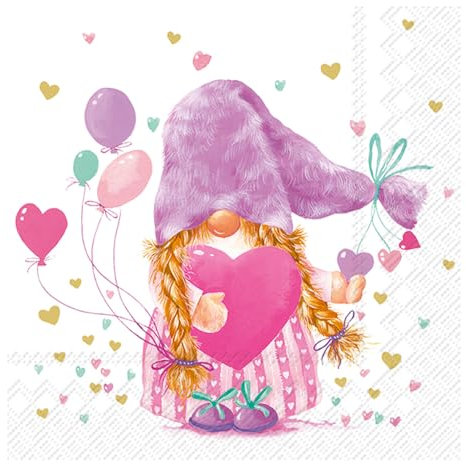 IHR Serviette Wichteline Alice 33x33cm Serviettentechnik Motivserviette