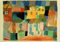 Tushita Kunstpostkarte Paul Klee - Houses at Sea
