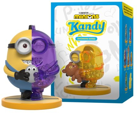 Mighty Jaxx Kandy Minions: Emonions | Blindbox mit Spielzeug-Sammelfiguren | Eine Packung enthält eine zufällig ausgewählte Figur