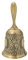 Torribala Einhand Glocke, Klingelton aus Metall Alarm Ein Hand Anruf Service Tischglocke Teeglocke Abendessen Glocke Spielglocke Weihnachtsglocke