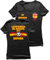 lepni.me Frauen Spanien Fußball Trikot mit Ihrer individuellen Nummer | Spanische Flagge Abzeichen T-Shirt | Champions der Europameisterschaft 2024 (XXL Schwarz Mehrfarben)