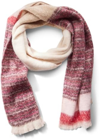 STREET ONE Damen A572493 Langer Colourblock Schal, Multicolor, A