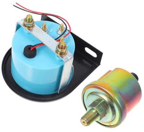 iplusmile Oil Pressure Gauge for Car Automotive Gauge Kit Truck Vehicle Simple Install Construction