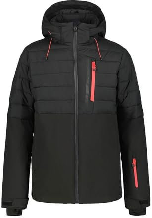 ICEPEAK Folsom wattierte Ski-Jacke f�r Herren, schwarz,54