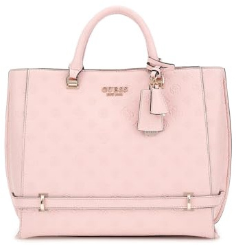 GUESS Zarela Girlfriend Tote Peony Logo