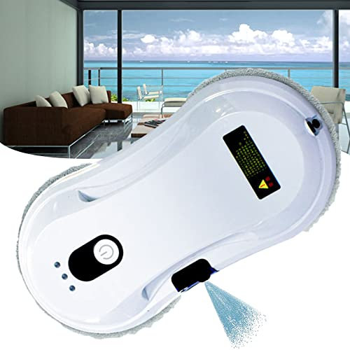 WOTZOV Robot lavavetri, aspirazione Potente da 2800 Pa, Funzionamento con Un clic, Strumenti Automatici per la Pulizia delle finestre, Robot aspirapolvere per finestre Alte