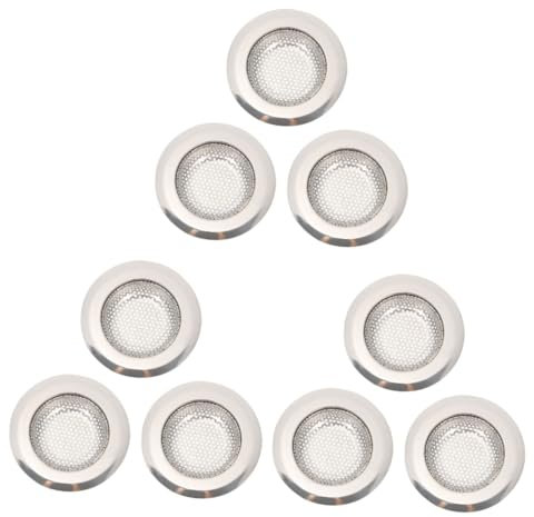 Gadpiparty 3 Series Filtro De Fregadero Enchufar Estante De Secado De Platos Kitchen Sink Filter Accesorios Cocinita Y Filtro Colador De Drenaje del Fregadero De La Cocina Silver 3 Piezas*3