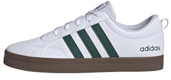 adidas Men's Vs Pace 2.0 Shoes, FTWR White/Collegiate Green/Gum5, 8 UK