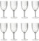 eMKay® Pack of 8 Reusable Dimple Plastic Wine Glasses – Elegant 400ml Acrylic Goblets, 20cm Tall – Lightweight, Shatterproof & Glass-Look – Perfect for Camping, Picnics, Outdoor Dining & Everyday Use