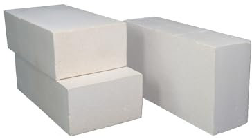 3pcs，Refractory Brick，Heavy Duty Refractory Bricks for Forging ，Extra High Temperature Insulation for Forging, Heating Kilns and Fireplaces, Ovens, Grills, Molten Metal
