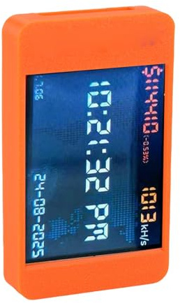 VBESTLIFE Bitcoin Lottery Miner, ESP32 S3-Mikrocontroller, 2,8-Zoll-Smart-, Kleine TV-Desktop-Uhr, 980 KHs Hashrate, kein PC Erforderlich