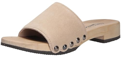 Softclox S3418 Bea Kaschmir - Damen Pantolette - 17-Taupe, Größe:38 EU