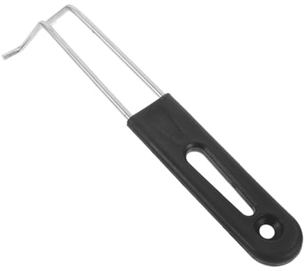 ibasenice Manico del Cestino in Metallo per Friggitrice Impugnatura Ergonomica Antiscivolo, Accessorio per Friggitrice ad Aria, per Uso Domestico e Professionale