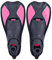 Hemore Palmes courtes de natation et d’entraînement conçues pour améliorer la force dans les jambes et la flexibilité des chevilles, pour une utilisation à la piscine ou à la mer, Pink-2, XS 36-37