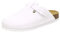 AFS-Schuhe 3900 Herren Clogs, Bequeme Hausschuhe für Männer, Pantoffeln aus Leder, Made in Germany (48 EU, Weiß Glattleder)