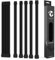 Reaper Cable Premiums - Sleeved PSU Extension Set - Aluminium Cable Combs - Power Supply Extensions - 1x 24 Pin/ 2x 4+4 Pin / 3x 6+2 Pin - 30cm (Black)