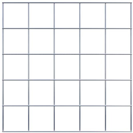 GABIONA Grille de gabion 10 x 10 cm - Mailles : 50 x 50 cm