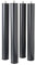 Jeu de 4 Pieds de lit à Visser pour sommier tapissier Coloris Noir - Hauteur 40 cm x diamètre 5 cm x Pas de vis de 10mm