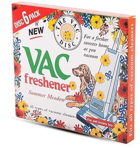 Bestus - Vac Freshener Summer Meadow Scented Hoover Air Fresheners Discs For All types of Vacuum cleaners UK Scent Discs Fresh Aroma Pet Lovers