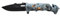 AUSONIA - COLTELLO SICUREZZA TASCA PIEGHEVOLE CM 20 CON LAMA INOX 8,5 CM MANICO ALLUMINIO CON DISEGNO ORSO