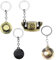 Porte Clef One Piece, 4PCS Porte Clé One Piece, Keychain One Piece, Porte Clé Manga, avec Chapeau de Paille Chopper, Accessoire One Piece, Personnalisé Porte Clef, Cadeau D'anniversaire pour Fans