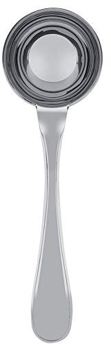 VOBOR Cucchiaio dosatore da caffè in acciaio inox, misurino per caffè, tè, chicchi di caffè, porzionatore per gelato (25 ml)