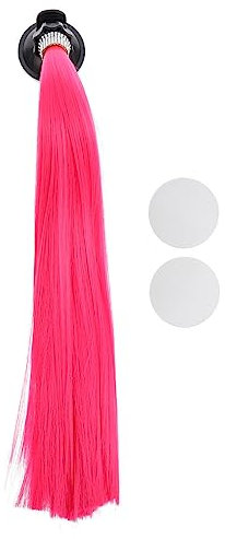 PartyKindom Helmgeflecht Helmverzierung Helmverzierung Helmdekoration Motorradhelm Perücke Motorradhelm Aufkleber Motorradhelm Zubehör