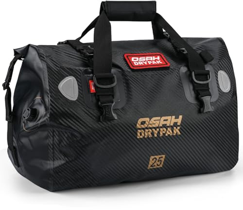 wasserdichte Rucksack Dry Bag – Wasserfeste Reisetasche Seesack, Rolltop, Großem Stauraum, Vielseitige wasserdichte Tasche für Camping, Motorrad, Bootfahren, Kajak, SUP, Strand und Angeln