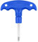 Golf Driver Tool Adjustable Golf Wrench Stainless Steel Golf Torque Wrench with Plastic Handle, Golf Head Adjustment Tool for Golf Club Driver Shaft Adapter Torque Tool(T20+Blue)