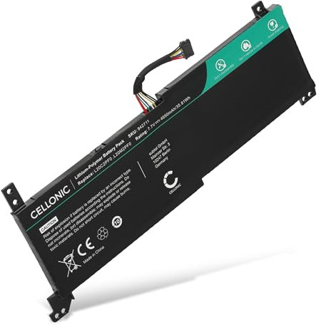 CELLONIC Batteria compatibile con Lenovo V15 G4, V15 G2, V15 G3 IdeaPad 3 15ITL6, 15ALC6, 15IAU7, Ideapad 3 G6, L20M2PF0, L20C2PF0 4650mAh 7.7V