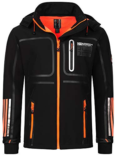 Geographical Norway Herbst Winter Jacke Softshell Outdoor Regen Übergangs Jacke IMS Production