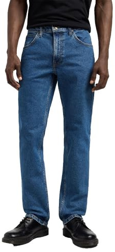 LEE - Jeans Herren - Classic Straight Fit - Brooklyn - Dunkel Stonewash