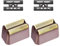têtes de rasoir de rechange compatibles avec Wahl Foil Shaver (Red/2)