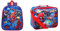 TDL Marvel Spiderman 3D Eva Backpack and Insulated Lunch Bag Bundle - 2-Piece Set Featuring Spider-Man, Venom, and Carnage – School Essentials for Kids
