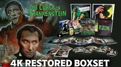 The Curse of Frankenstein Limited Collector's Edition 4K UHD+Blu Ray [Blu-ray] [Region A & B & C]