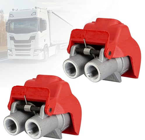 Kupplungskopf Schnellkupplung, Anhängerverbinder M16x1,5 für Duomatic Anhänger Adapter Anhängerkupplung LKW Zugmaschine Sattelanhänger Motorwagen 4528040120