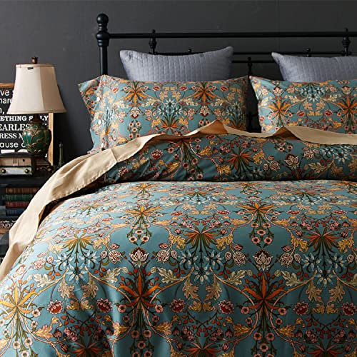 Flanell Bettbezug Set QUEEN/King Size, rot Plaid Bettwäsche Set Bettwäsche, 100% Baumwolle Bettwäsche-Set, Samt, Luxus Herbst Winter Bettwäsche Cover Set by fashionstreets, rot, King(90x106)