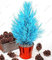 30 Stück blauen Zypresse Seed-Hausgarten-Dekoration, Weihnachtsbaum Conifer Bonsai Seed Hof Terrasse Supplies