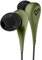Energy System Style 1 – Cuffie auricolari, attività fisica e leggeri, finitura Rubber, Cavo con motivo piatto di 120 cm colore: verde