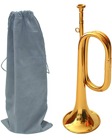 Militärische Trompete aus Messing