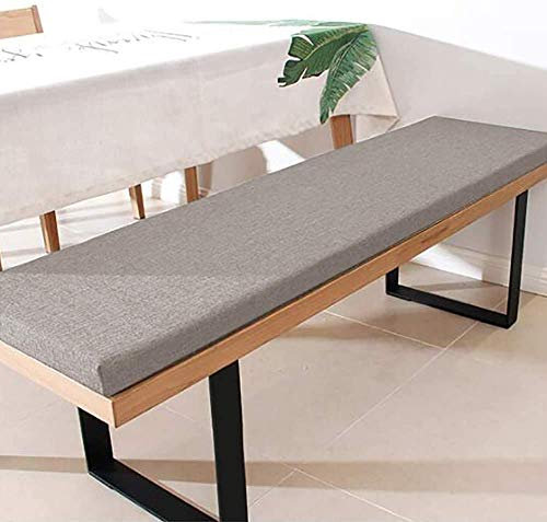 Outdoor-Bankkissen, 150 x 30 cm, mit Schaumstoff gefüllt, bequeme, langlebige Kissen, Ersatzpolster für Gartenbank oder Schaukel, 2-, 3-, 4-Sitzer