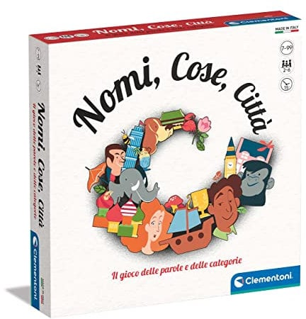 Clementoni Spa- Nomi,COSE,Citta'.16634 Jouets, Multicolore
