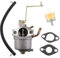 MCHNIC Carburador con junta de filtro de gasolina manguera para Einhell STE 800, STE 8000/1, STE 800/1, BEX / 1 generador de corriente