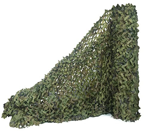 WINWAY Tarnnetz Camouflage Netz Sonnenschutz für Garten Freizeit Camping Party Bar Jagd Dekoration