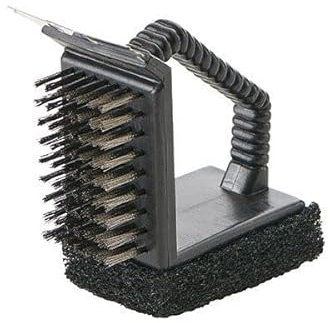 FLASHPRIX Cepillo de Limpieza Barbacoa de Acero Inoxidable. Elimina óxido y restos de Forma rápida y fácil