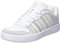 K-Swiss Damen Court Palisades Sneaker, White/WhitecapGray/Chapagne, 37 EU