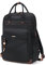 GOLF QUALITY Laptop Rucksack Damen Elegant 15.6 Zoll Rucksack Schulrucksack Groß Frauen mit Laptopfach Backpack Casual 16.2L Daypacks für Uni Schule Reise Arbeit Schwarz