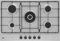 HIAW75223SXE - Piano cottura a gas, n° 5 fuochi, inox