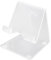 Rumyve Acrylic Cell Phone Stand,Universal Stand Holder with Non-slip Dock,Mobile Phones Stand Desktop Holder Compatible with 4-8 Inch Smartphone Device(Clear)